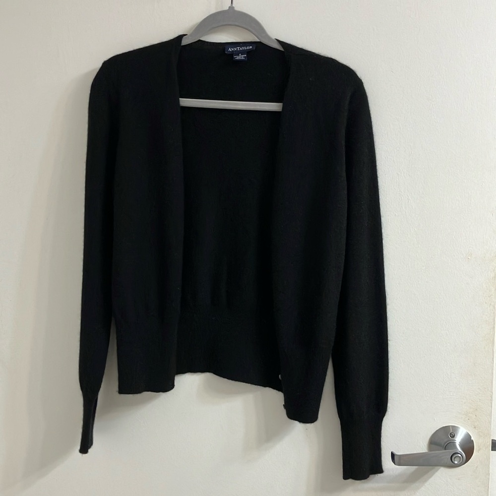 Ann Taylor 100% Cashmere Cardigan